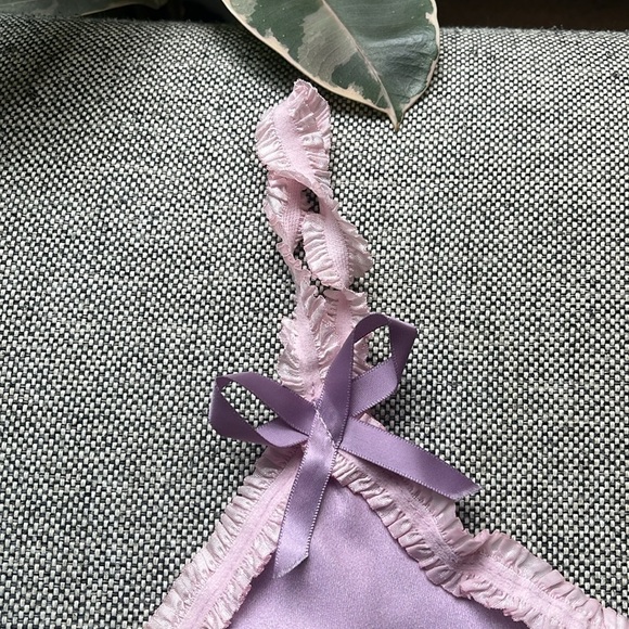 🍒 Retro Floral Pastel Pink Crop Top , Size: Small - Picture 6 of 14